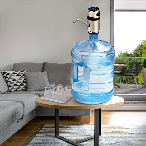 Water Pump for 5 Gallon Jug, Electric 5 Gallon Water Dispenser USB Charging Water Bottle Pump Universal Water Jug Dispenser
