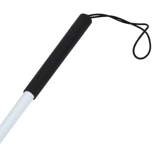 Folding blind cane, adjustable, ultra lightweight, eye-catching aluminum alloy blind cane, reflective guide cane