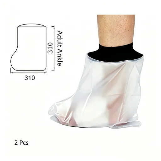 Adult Foot Cast Waterproof Bath Protector 2Pcs
