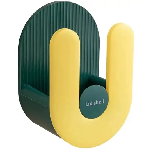 1PC wall mounted pot cover rack metal bracket pot cover organizer bowl and dish drying rack metal bowl and dish rack