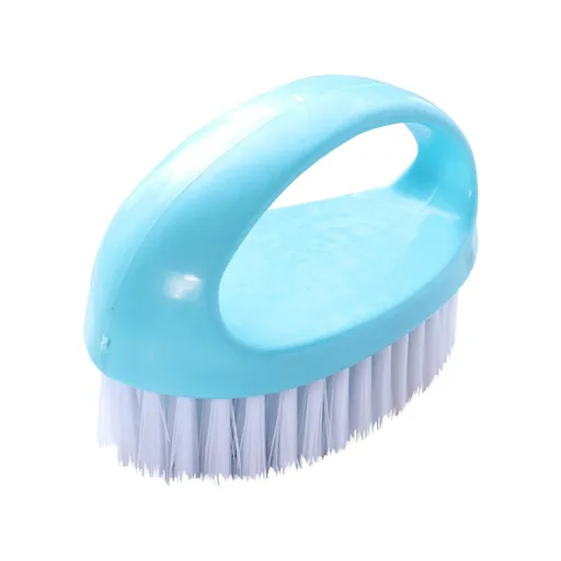 Brush Easy Hold Scrubby Brush,Scrub Brush for Cleaning Scrubbing Heavy Duty Stiff Bristles Cleaning Brush (Blue)