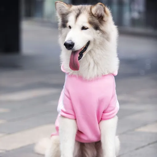 shine Pet Clothing Dog Cat Sweater Cloth Big Dog Adi pink 5XL (chest circumference 69CM recommended for pets within 10.00 kg-17.50 kg)