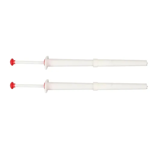 Pickle Picker, Set of 4,Pickle Picker Stainless Steel and Plastic - Olive Pepper Grabber, for Kitchen Food Olive Pepper, White