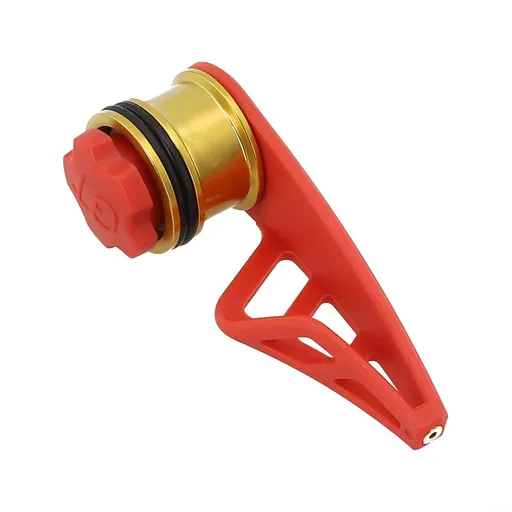 Bobbin Knotter Knot Machine Heavy Knot Assist Knotting Machine Fishing Tool Winder Fishing Bobbin KNOTTER Fishing LINE For 0.3-3.0 PE line(red)