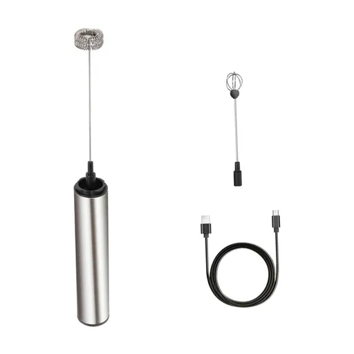 1 Set Electric Milk Frother Egg Portable Milk Frother Mini Mixer Egg Maker Automatic Milk Foam Maker Blender Portable Electric