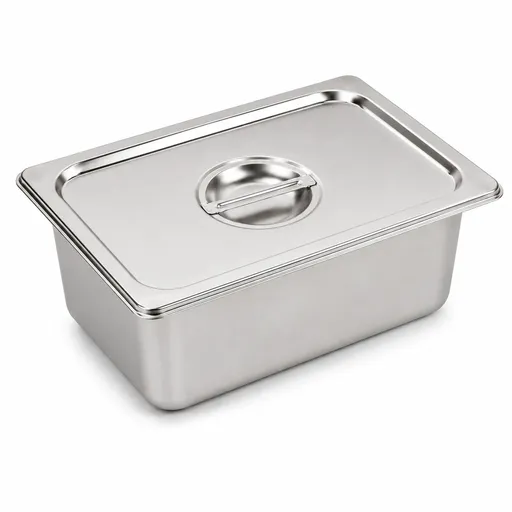 Commercial Stainless Steel GN 2/3 150mm Deep Gastronorm Bain Marie Buffet Steam Table Food Pan with Lid