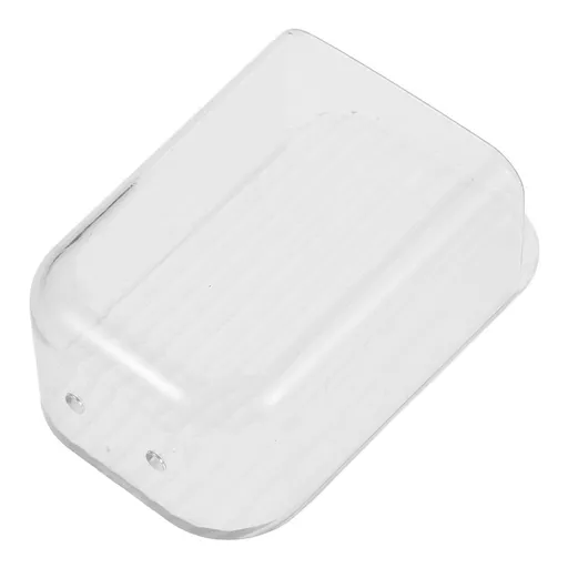 Wall Mounted Kitchen Utensil Holder Rack, Transparent Plastic Storage Organizer for Home and Kitchen Use