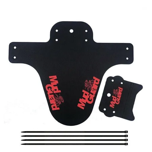 Marsh Guard Bicycle Mudguard Mtb Fender Mud Guards Wings - Bicycle Front Fender - Red
