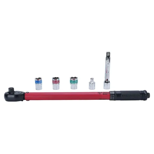 1/2 Inch Drive Torsion Wrench 20 to 230N.m Quick Release 72 Tooth Ratchet Drive Click Wrench for Car Maintenance