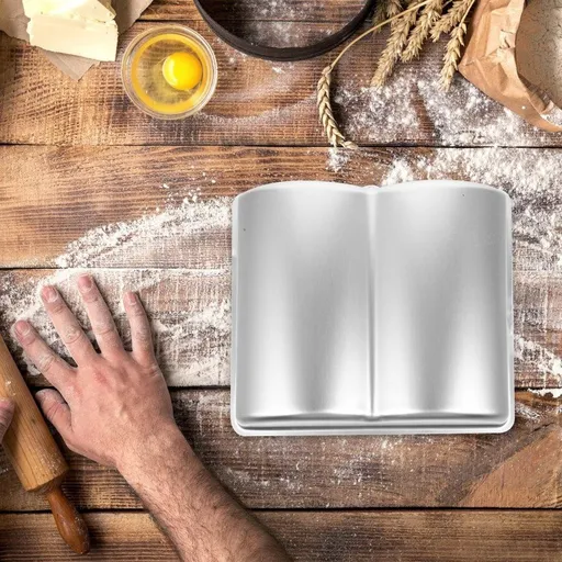 NonSticky Aluminium Alloy Cake Pan for Baking Grey Mold for Mousse and Cheesecake 9 in