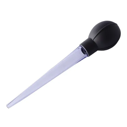 1 Pack Large Plastic Pipette Dropper with Rubber Bulb Liquid Transfer Pipette for Cooking Baking Wide Application