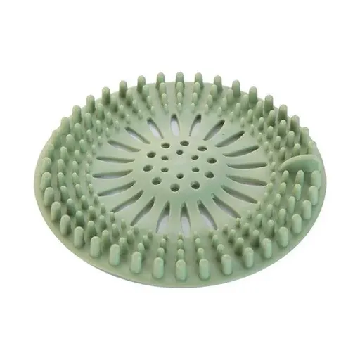 Silicone Drain Cover Sink Catcher Hair Stopper Plug For Bathroom Floor Laundry
