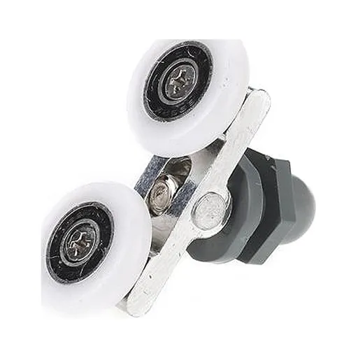 Curved Shower Door Roller Replacement Compatible with Bathroom Shower Doors Smooth Sliding Hardware