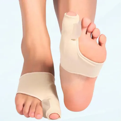 2 Pcs Toe Splint, Adjustable Big Toe Corrector Brace for Women and Men Day and Night Support