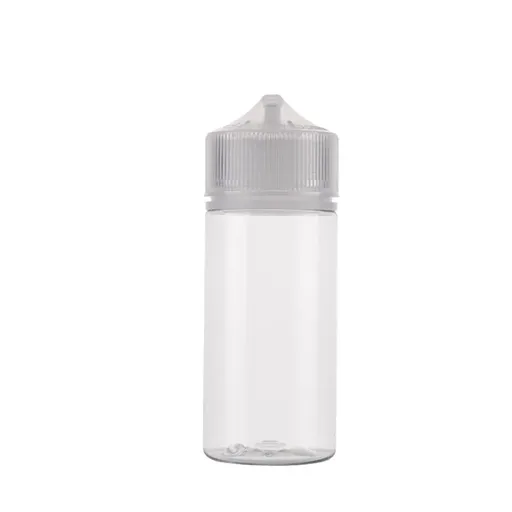 Clear Dropper Bottle Set 50ml 100ml Refill Squeeze Bottles 30 Pack - 100ml