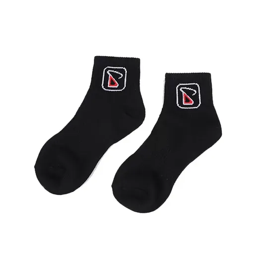 Breathable & moisture-wicking, antibacterial & odor-resistant — SMAIL DARING Bamboo Fiber Sports Socks 2-Pack black 35#-39#