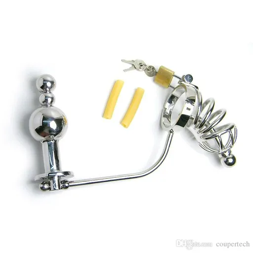 House Of Dasein Male Chastity Belt Stainless Steel Cock Cage Penis Ring Bondage Kink - 50Mm