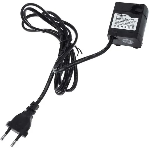 300L/H 5W Ultra Quiet Submersible Water Pump For Fountain Aquarium Pond (Eu Plug)