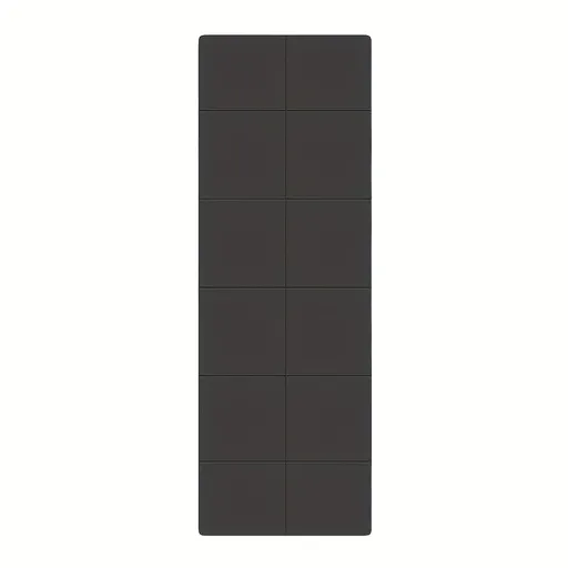 Portable Foldable Yoga Mat – Dual-Sided Non-Slip TPE Exercise Mat for Yoga, Pilates, Kids Nap & Travel (Black) | Other Colors Available in Store