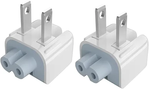 2Pcs Mac AC Wall Adapter Plug Duckhead – US Standard Wall Charger with Power Cord for MacBook, iBook, iPhone & iPod,Replacement AC Power Adapter Brick