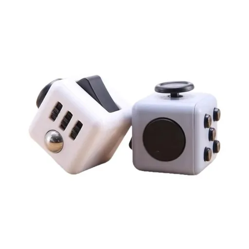 fidget cube, stress relief toy, novelty gift, boredom buster, focus aid, anxiety reducer, desk toy, sensory toy, Australian students, office relaxation - Random color - Size Pressure - relief button