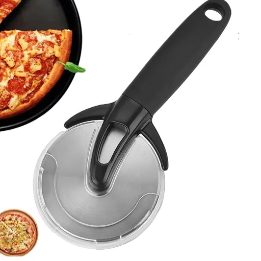 Premium Stainless Steel Pizza Cutter Wheel, Super Sharp Pizza Slicer, Pizza Knife, Pizza Cutters for Kitchen Home, Food Cutter