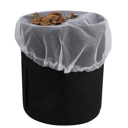 Rain Barrels Net Mosquito Protective Cover Net for Outdoor Garden Rain Buckets Barrels practical drawstring, simple and convenient