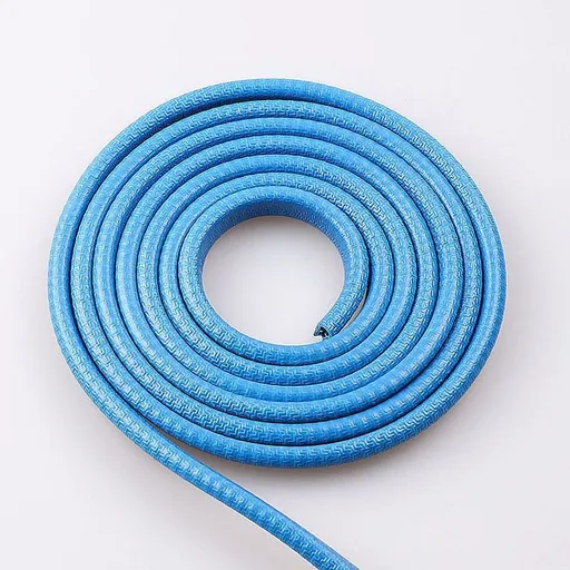 Ning z Car Door Anti Collision Strip Stainless Steel. Paste-free (blue) 1m price