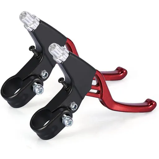 1Pair Brake Levers Universal Full Aluminum Alloy Brake Handle BMX Brake Handle Mountain Cycling Brake Levers for Most,Tools,Household Essentials 5.51*3.54*0.98 Silver