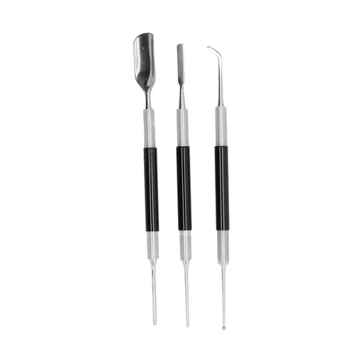 3 Piece Stainless Steel Coffee Latte Needle Art Pen Decorating Tool