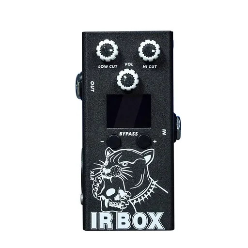 Guitar IR Box Pedal IR Cab Impulse Response Cabinets Speaker Simulation Guitar Bass Effects Pedal 6.35mm Input/Output