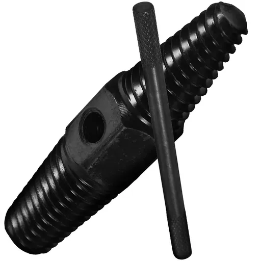 Screw Extractor Tool Black High Precision for Home Damaged Bolt Removal