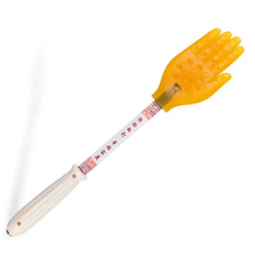Pai Sha Board Multi-Function Pai Sha Board Silicone Five-Finger Meridian patting Small Yellow Hand Silicone Massage Massage Stick