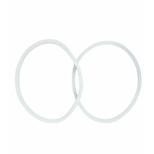 Kitchee 2x For Nutribullet Rubber White Seal - Gasket Ring For 600 600W