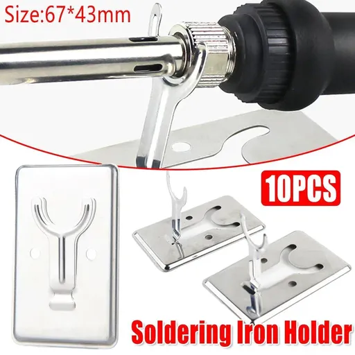 10pcs Soldering Iron Stand Y Type Fixed Plate Holder Soldering Iron Station Set