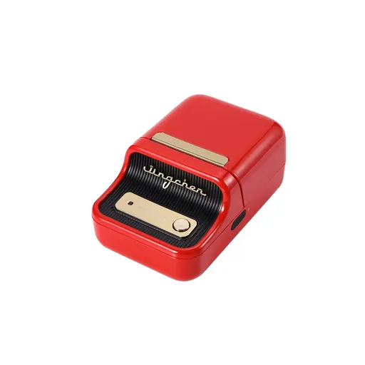 Thermal Label Printer Portable Design 203 dpi Green Red Black