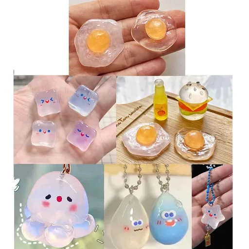 5Pieces Plastic,Moldable Plastic,Melts in hot Water Jewelry Making Resin Art Supplies Thermoplastic Strips