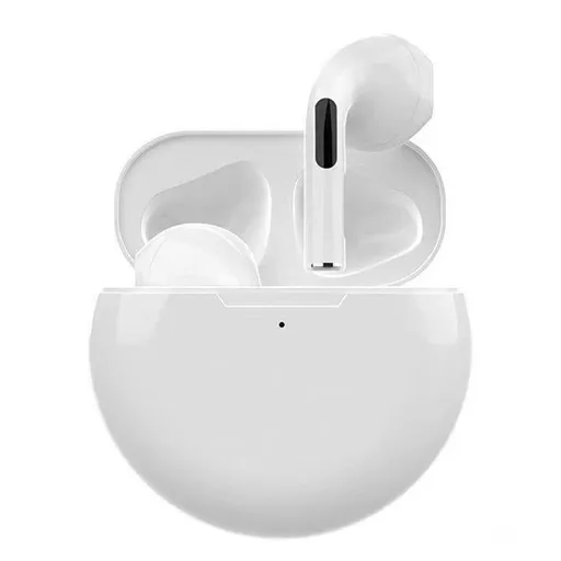 Smartphone Compatible Wireless Earbuds with Charging Case White