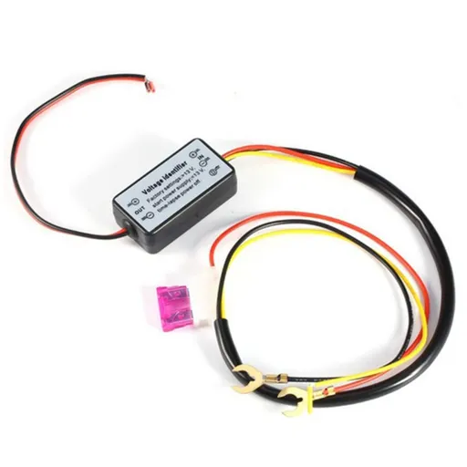 ABS Time-Lapse Daytime Running Lights Controller Car Auto LED Daytime Running Light Relay Harness Dimmer Accessory