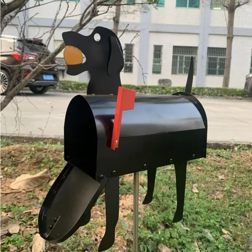 Farm Animal Mailboxes, Creative Farm Novelty Mailboxes, Mailboxes for Outside Decorative, Labrador Mailbox