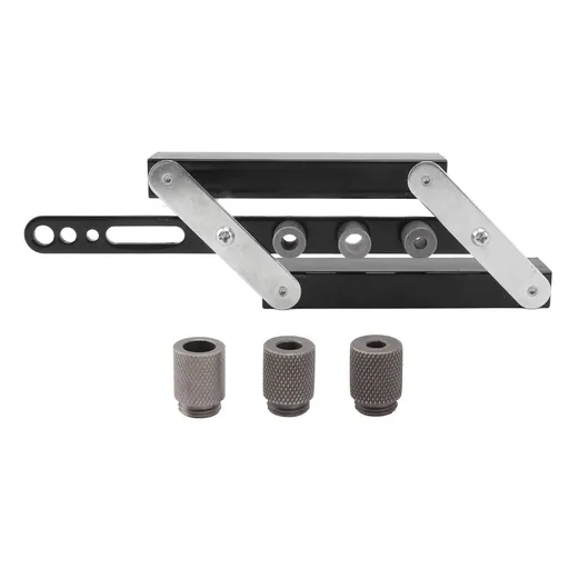 Hole Punch Locator Self Centering Doweling Jig Adjustable Drilling Guide Template DIY Woodworking Tool Kit