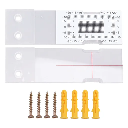 Gap Measuring Instrument Acrylic Building Wall Standard Crack Monitor Corner Crack Comparison Caliper