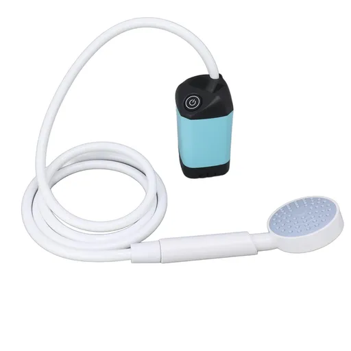 Camping Shower Bottom Detachable for Yard Portable Camping Rinse Kits, Portable Outdoorfor Yard (Blue)