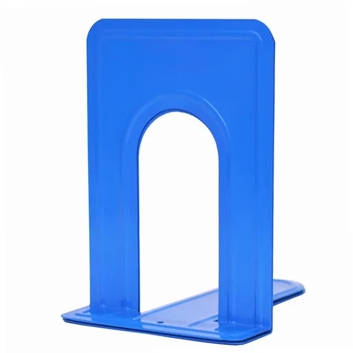Metal Book Ends for Shelves, Heavy Duty Bookends for Office Home Kitchen Decorative, Nonskid Book Ends to Hold Heavy Books, 1 Pairs/2 Pcs, 5.71x4.92x6.61 5.71" x 4.92" x 6.61" white/1 Pair
