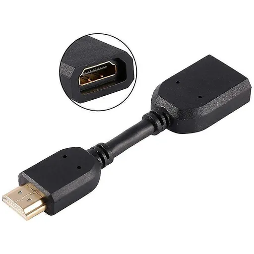 10cm HDMI Male to Female Extension Cable