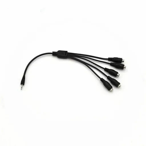 House Of Dasein Electro Shock Nipple Clamps Suction Sound Butt Plug Cock Rings Bdsm - Black - 5 In 1 Cable