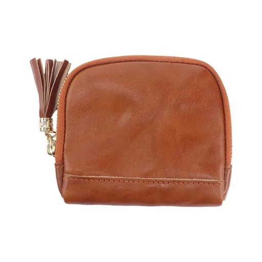 Genuine Leather Storage Bag Vegetable Tanned Travel. Vegetable tanned leather-brown