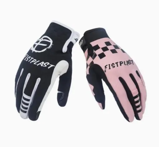 fistplast Motorcycle Gloves Full Finger Breathable. Peach color S
