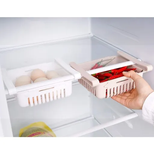 Refrigerator Drawers, Adjustable Storage Shelf Refrigerator Divider Organizer, Refrigerator Drawer Organizer Refrigerator Storage Drawer (2 pcs)_max