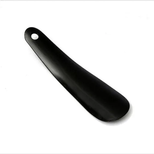 2 PCS Travel Shoe Horns Plastic Shoehorn for Men Women Shoe Helper Shoe Horn Long Handle for Seniors, Metal Long for Boots